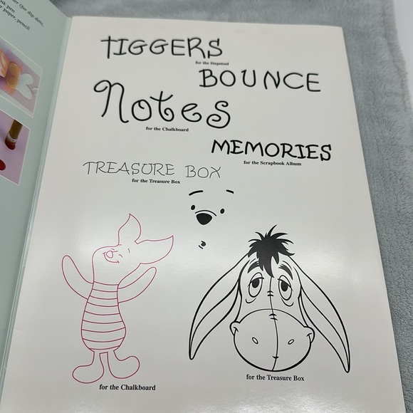 Pooh Stencils 2-8”x 10” Plastic Sheets Plus 9 Friendly Projects - Picture 3 of 12